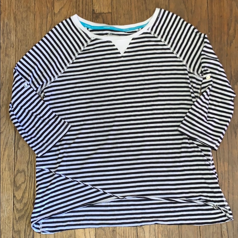 Calvin Klein performance 3/4 sleeve top